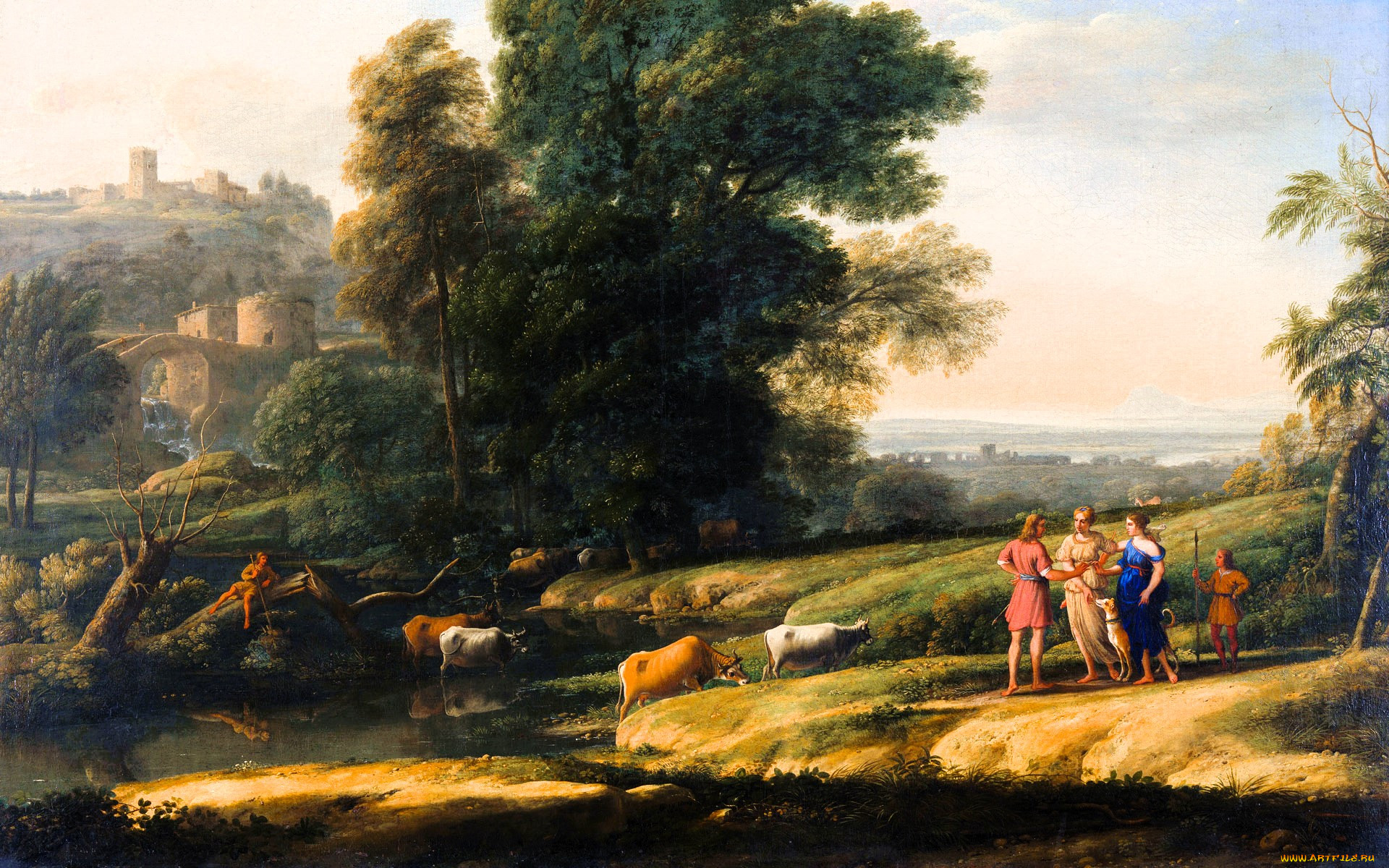 , claude lorrain, , , , , 
